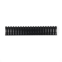 123ink black binding spine, 51mm (50-pack) 303139