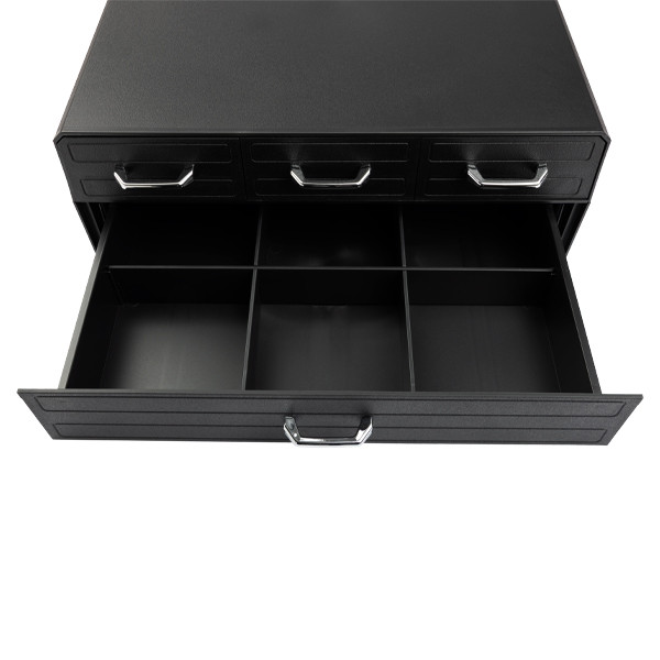 123ink black coffee capsule holder with 4 drawers 302559 - 5
