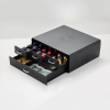 123ink black coffee capsule holder with 4 drawers 302559 - 7