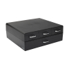 123ink black coffee capsule holder with 4 drawers 302559 - 1