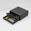 123ink black coffee capsule holder with double drawer 302557 - 7