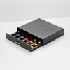123ink black coffee capsule holder with drawer 302556 - 4