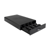 123ink black coffee capsule holder with drawer 302558 - 2