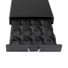 123ink black coffee capsule holder with drawer 302558 - 3