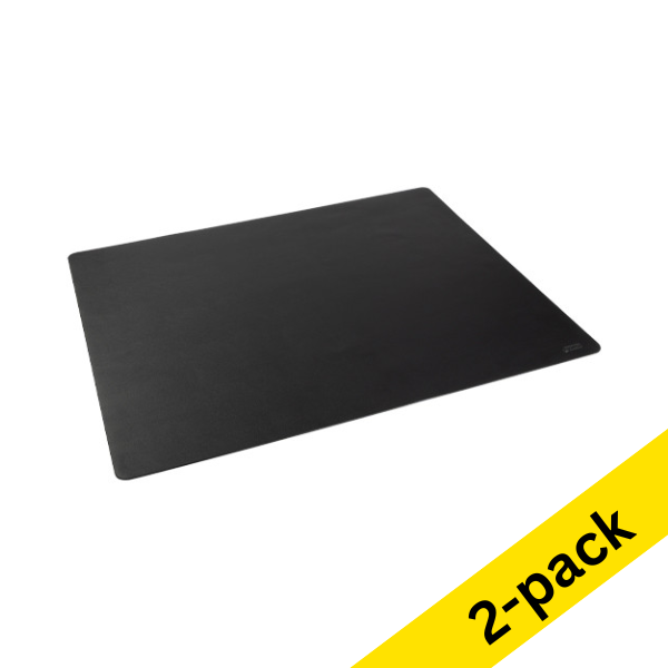 123ink black desk pad, 65cm x 52cm (2-pack) 302873 - 1