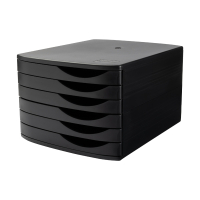 123ink black drawer unit (6 drawers) 8344100-14464 302413