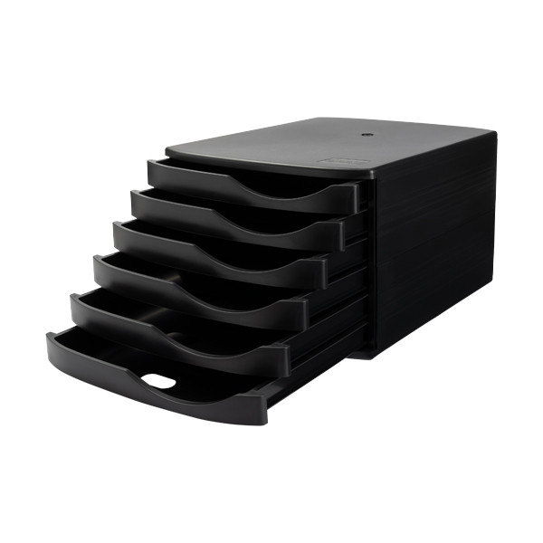 123ink black drawer unit (6 drawers) 8344100-14464 302413 - 2