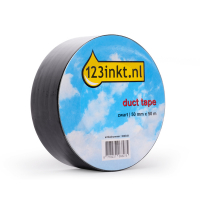123ink black duct tape, 50mm x 50m 1669219C 1669824C 190050BC 2505134C 56388-00001-07C 300349