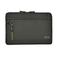 123ink black laptop sleeve, 15.6 inch
