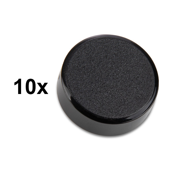 123ink black magnets, 20mm (10-pack) 6162090C 301259 - 1