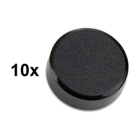 123ink black magnets, 20mm (10-pack) 6162090C 301259