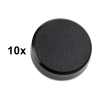 123ink black magnets, 30mm (10-pack)