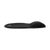 123ink black memory foam mouse pad with wrist rest 9176501C 301036 - 3