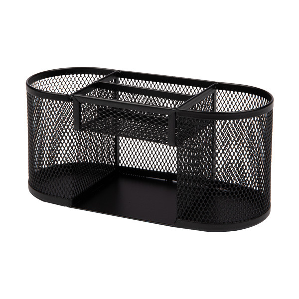 123ink black mesh desk organiser  390618 - 1