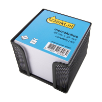 123ink black mesh memo cube + refill (1,000 sheets)  390620