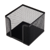 123ink black mesh memo cube  390619