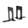 123ink black metal bookend, 14.5cm x 12cm x 15.2cm (2-pack) 3506290C 301315 - 2