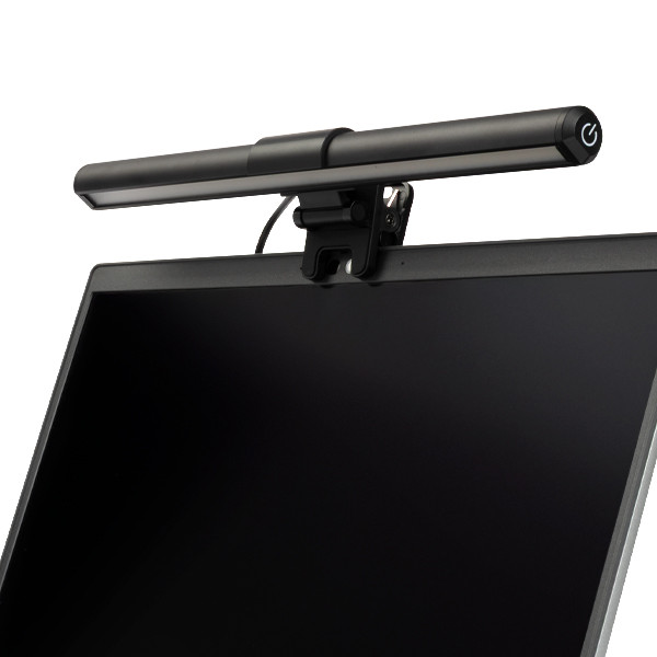 123ink black monitor lamp for laptop with clamp (31cm) 390032 - 3