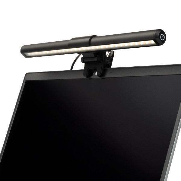 123ink black monitor lamp for laptop with clamp (31cm) 390032 - 4