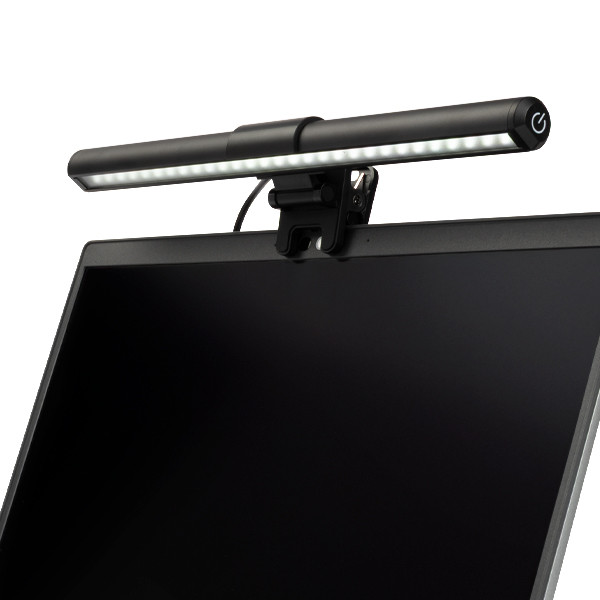 123ink black monitor lamp for laptop with clamp (31cm) 390032 - 5