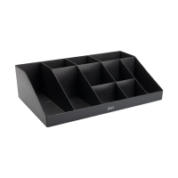 123ink black organiser (10 compartments) 302562