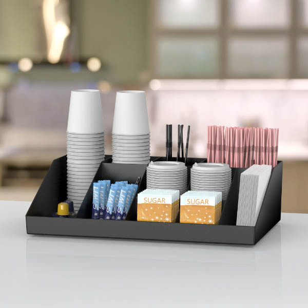 123ink black organiser (10 compartments) 302562 - 3
