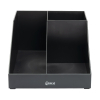 123ink black organiser (3 compartments) 302564 - 2