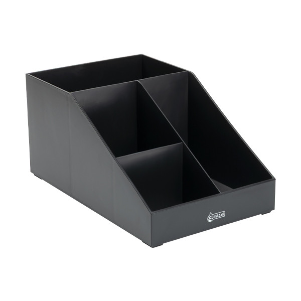 123ink black organiser (4 compartments) 302565 - 1