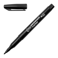 123ink black permanent marker (1mm round) 4-25001C 4-400001C 300885