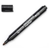 123ink black permanent marker (5-pack) 301124 - 1