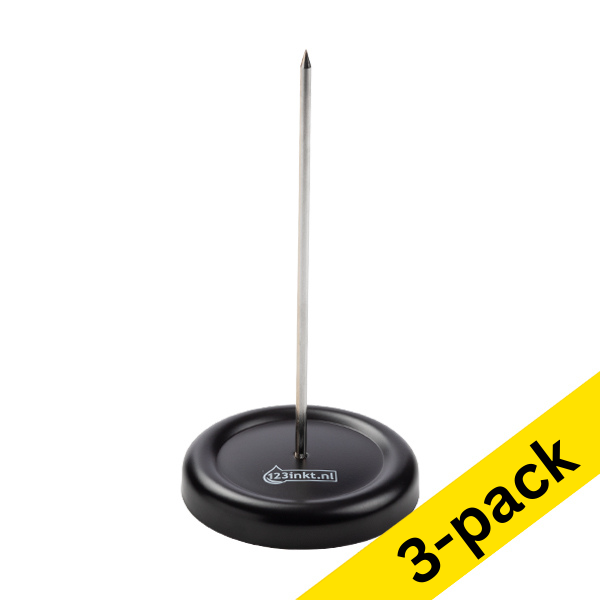 123ink black receipt spike (3-pack)  301317 - 1