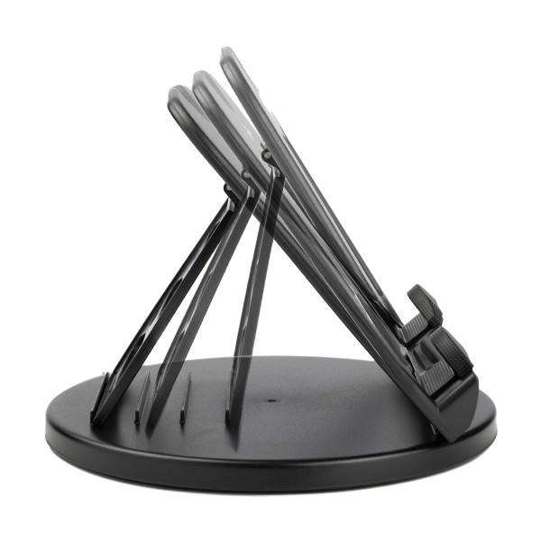 123ink black rotating tablet holder 302728 - 4