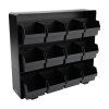 123ink black tea organiser (12 compartments) 302561 - 2