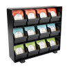 123ink black tea organiser (12 compartments) 302561 - 3