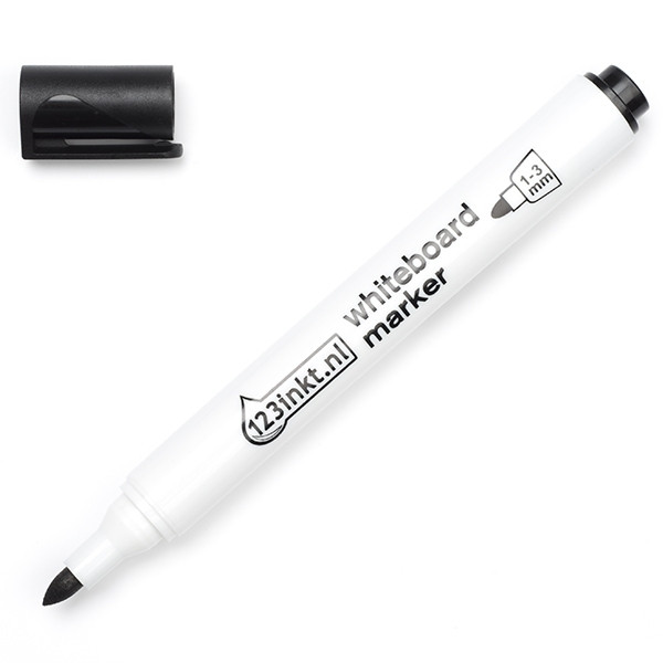 123ink black whiteboard marker (10-pack)  300393 - 1