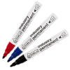 123ink black/red/blue industrial permanent markers