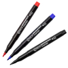 123ink black/red/blue permanent markers (1mm round)
