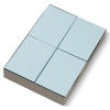123ink blue A6 recipe paper, 80g (2,000 sheets) (3-pack) 300618 - 1