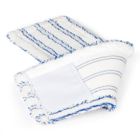 123ink blue and white microfibre cloth for floor mop  SDR00038