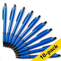 123ink blue ballpoint pen (10-pack) 8362362C 400085