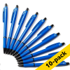 123ink blue ballpoint pen (10-pack) 8362362C 400085