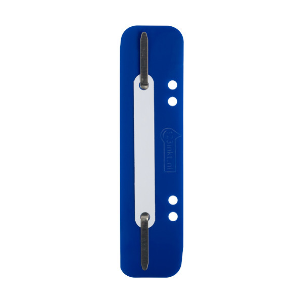 123ink blue fastener strips with perforation, 6cm and 8cm (100-pack) 301546 - 1