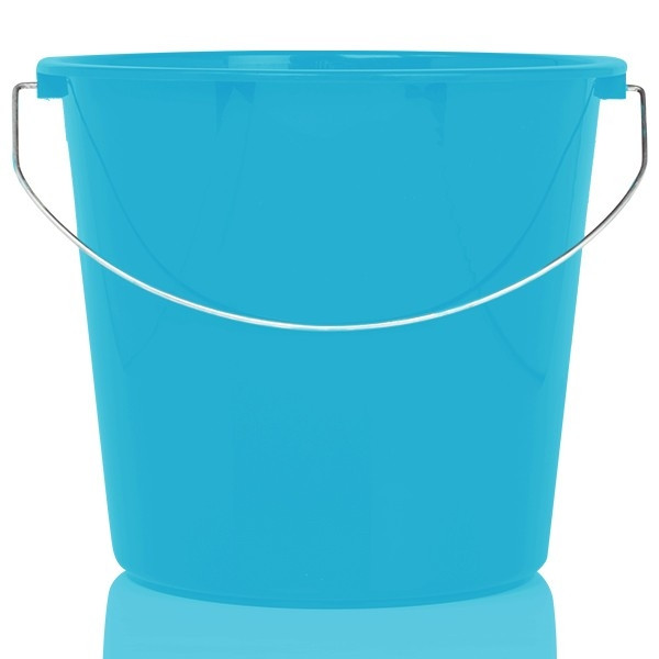 123ink blue household bucket, 10 litres  SDR00206 - 1