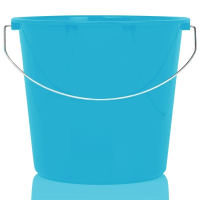 123ink blue household bucket, 10 litres