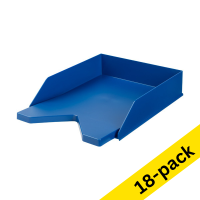 123ink blue letter tray (18-pack)  302441