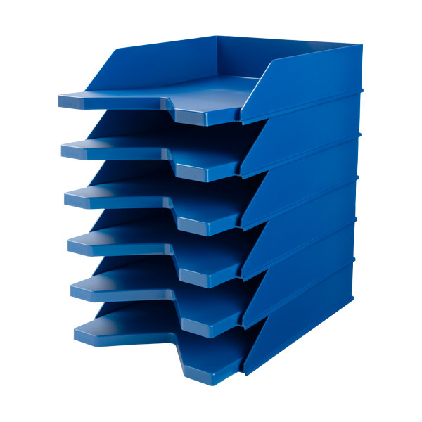 123ink blue letter tray (6-pack) 52270035C 8344250-14463 302412 - 2