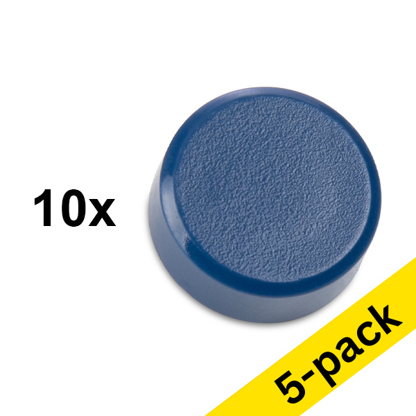 123ink blue magnets, 15mm (5 x 10-pack)  301283 - 1