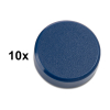 123ink blue magnets, 30mm (10-pack)