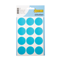 123ink blue marking dots, Ø 32mm (240 labels) AV-PET30BC 301492