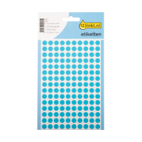 123ink blue marking dots, Ø 8mm (450 labels) 3011C AV-PSA08BC 301471